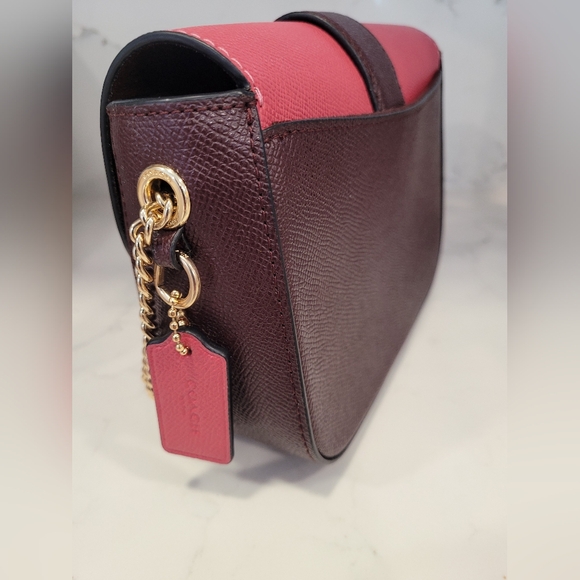 Coach Gemma Crossbody Bag in Colorblock with Butterfly Buckle. - Picture 5 of 11